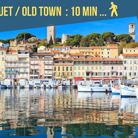 Luxury Maubourg - Vue Mer - Croisette 50M Plage - Clim - Terrasse Cannes Dış mekan fotoğraf