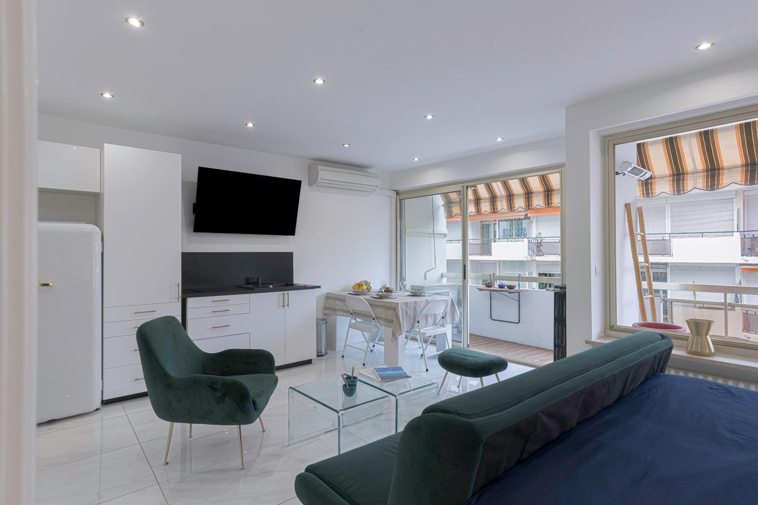 Luxury Maubourg - Vue Mer - Croisette 50M Plage - Clim - Terrasse Cannes Dış mekan fotoğraf