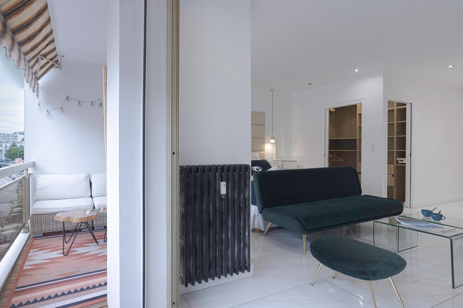 Luxury Maubourg - Vue Mer - Croisette 50M Plage - Clim - Terrasse Cannes Dış mekan fotoğraf
